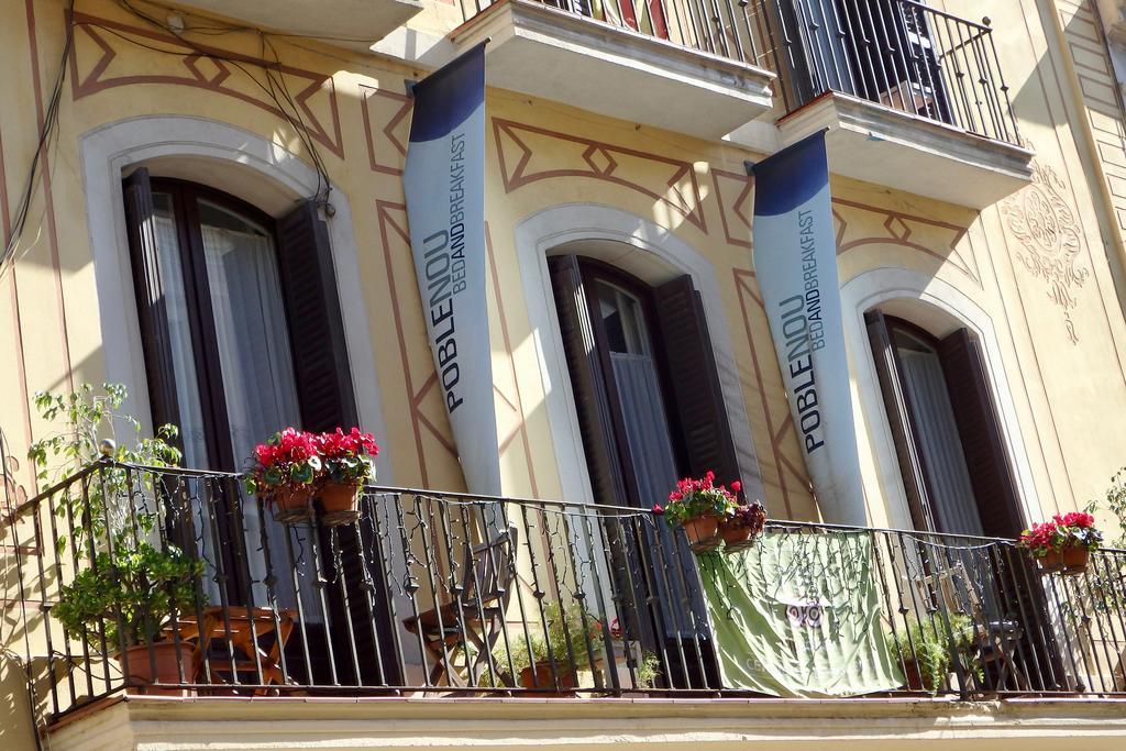 Hostal Poblenou Barcelona Bagian luar foto